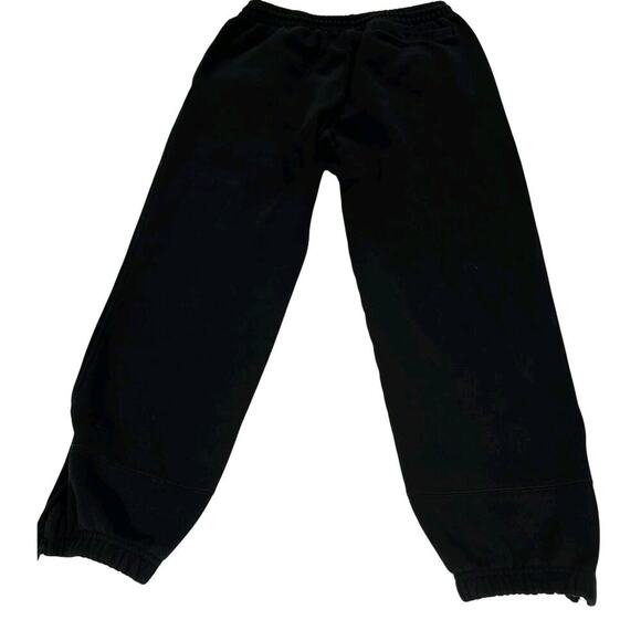 Champion X Timberland Joggers Size Large Black Big Logos Spellout - Picture 10 of 16